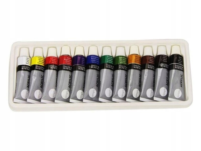 Farba akryl. Simply Acrylic 12x12ml  FILA 126500012